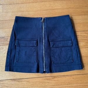 J.O.A. Blue Cargo Skirt - Size M